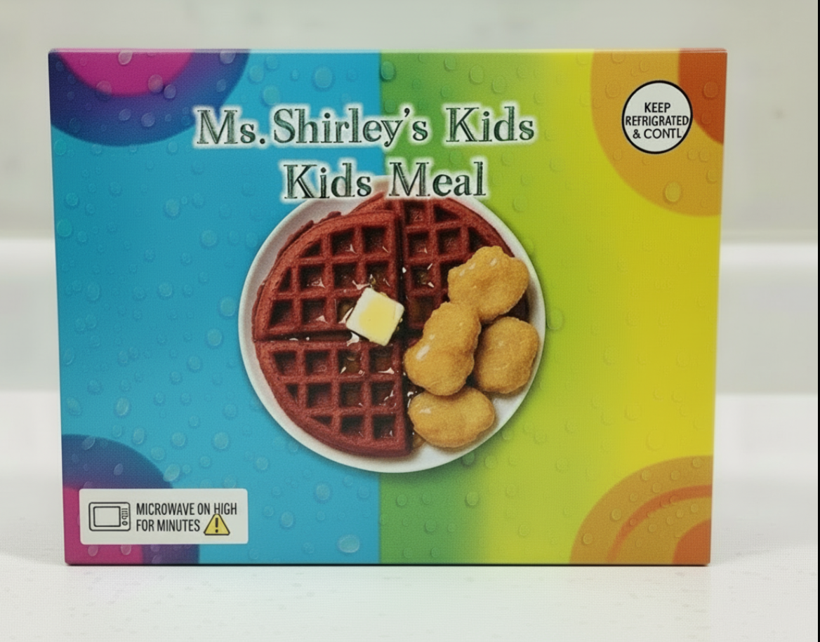 Red Velvet Waffle & Chicken